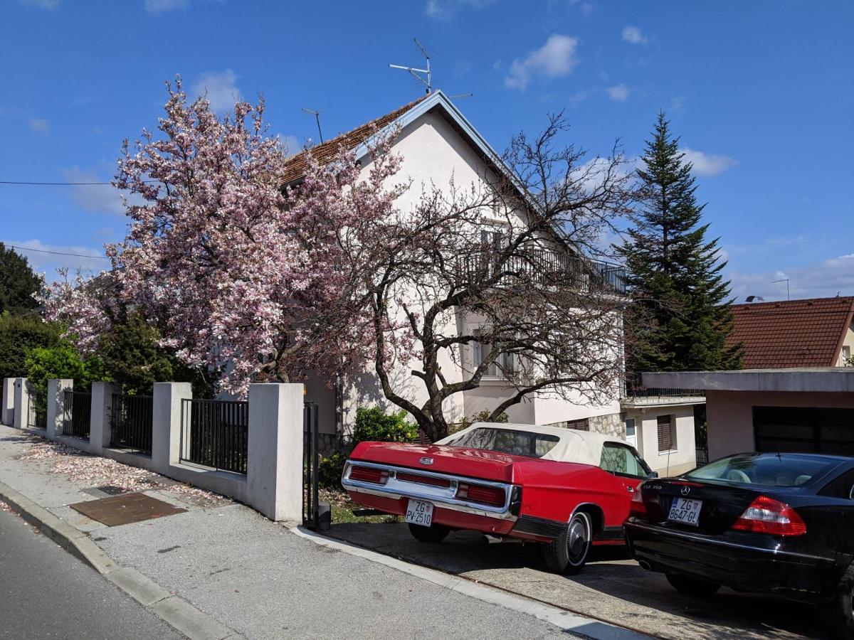 Twin-Magnolias Condo With Garden, Parking & Ev Station 자그레브 외부 사진
